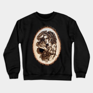 The Witch - Gullveig Heiðr Angrboða and her sons Crewneck Sweatshirt